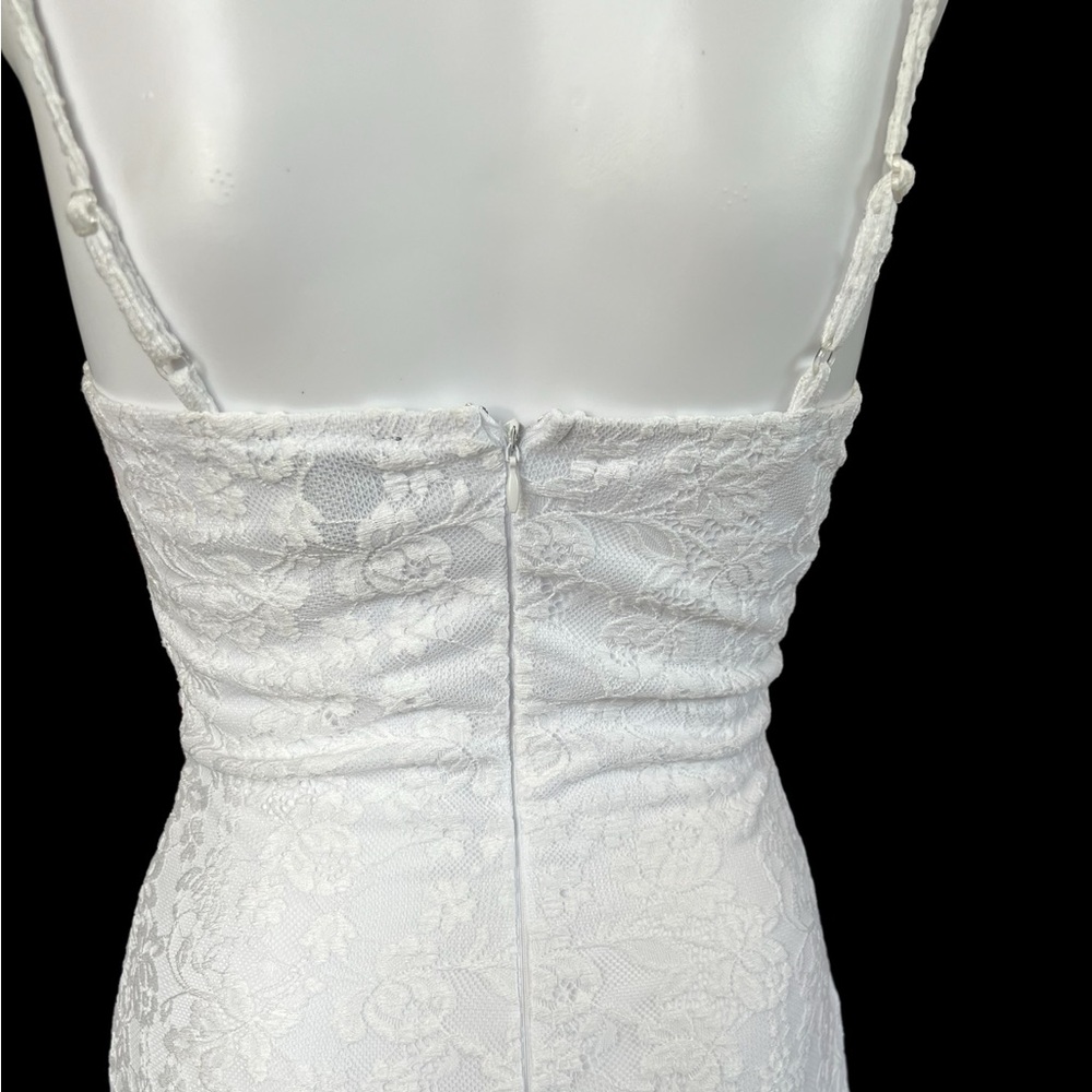 Rue 21 - Womens White Lace Dress Sz. XS - Picture 6 of 12